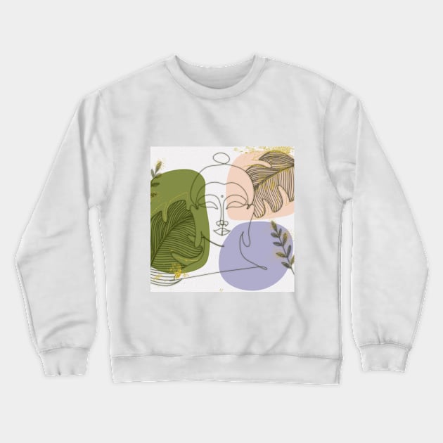 Buddha  - Peace Crewneck Sweatshirt by Tantillaa